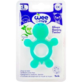 تصویر دندان گیر سیلیکونی وی کر WEE CARE SILICONE SOOTHING TEETHER