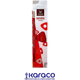 تصویر مداد قرمز سه‌گوش ووک 