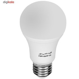 تصویر لامپ ال ای دی 11.5 وات حبابی مات لامپ نور پایه E27 