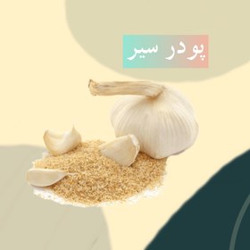 تصویر پودر سیر ارگانیک 