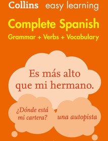 تصویر کتاب زبان کالینز کامپلیت اسپنیش Complete Spanish Grammar Verbs Vocabulary 3 Books in 1 Collins Easy Learning کتاب زبان کالینز کامپلیت اسپنیش Complete Spanish Grammar Verbs Vocabulary 3 Books in 1 Collins Easy Learning