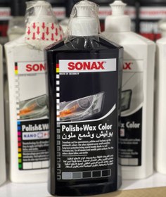 تصویر واکس بدنه خودرو سوناکس مدل BLACK کد 76200 حجم 500 میلی لیتر ا Sonax Polish & Wax Color Black 500ml Sonax Polish & Wax Color Black 500ml