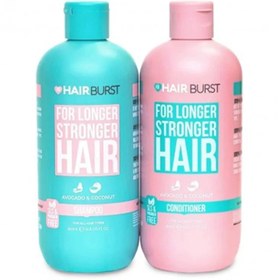 تصویر ست شامپو و کاندیشنر هیربرست اصل HAIRBUST Hair Growth Shampoo and Conditioner