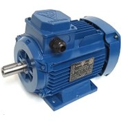 تصویر الکتروموتور موتوژن 1.5 کیلووات ۲ اسب سه فاز ۳۰۰۰ دور پوسته آلومینیوم 