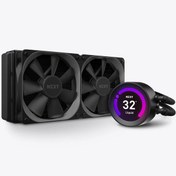 تصویر خنک کننده مایع پردازنده ان زی ایکس تی مدل Kraken Z53 ظرفیت ۲۴۰ میلیمتر RGB مشکی 