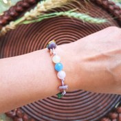 تصویر دستبند مدل تِرا - مورگانیت 