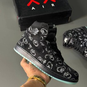 تصویر کتونی نایک ایر جردن 1 رترو کاز | Jordan 1 Retro Kaws 40|45 - 4 Jordan 1 Retro Kaws