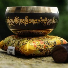 تصویر کاسه تبتی نپال سایز ۴ 