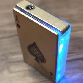 تصویر فندک قابل شارژ پاسورقابل با گاز مینیمال 