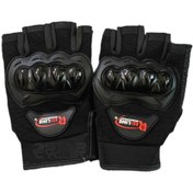 تصویر دستکش موتورسواری ردلاین مدل RE008 رنگ مشکی 