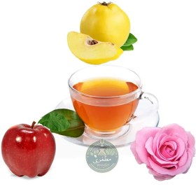 تصویر دمنوش به و سیب و گل محمدی ( 200 گرمی ) 