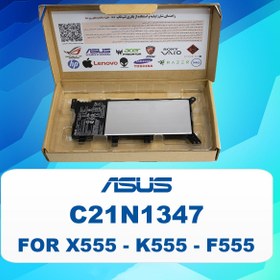 تصویر باتری اینترنال لپ تاپ ایسوس مدل X555 C21N1347 ظرفیت 4000mAH ا Asus X555 C21N1347 4000mAH Original Laptop Battery Asus X555 C21N1347 4000mAH Original Laptop Battery