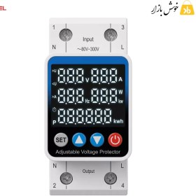 تصویر محافظ ولتاژ دیجیتال ۶۳ آمپر نورل مدل VAKW-63N 