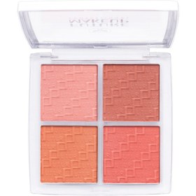 تصویر پالت رژگونه 4 رنگ فیوچر میکاپ 