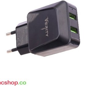 تصویر شارژر دیواری وریتی مدل AP-2121 به همراه کابل تبدیل microUSB AP-2121