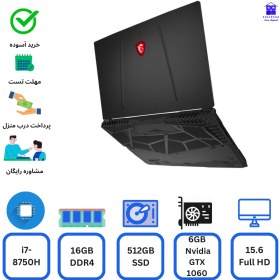 تصویر لپ تاپ MSI GP65 Core i7-8750H 16gb ddr4 512gb ssd 6g Nvidia GTX1060 استوک ام اس جی پی65 ، 15.6 اینچ 