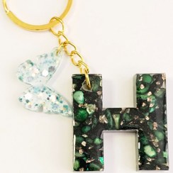 تصویر جاکلیدی رزینی حرف H کد 28 