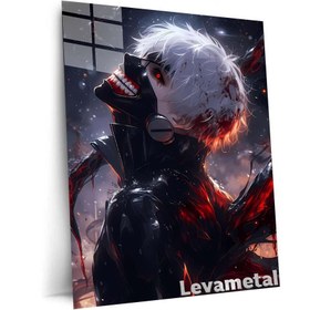 تصویر متال پوستر کن کانکی Ken Kaneki از انیمه توکیو غول Tokyo Ghoul با کد A-201 