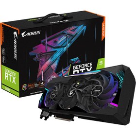 تصویر کارت گرافیک گیگابایت مدل GIGABYTE AORUS RTX 3080 MASTER 10G HHR GIGABYTE AORUS RTX 3080 MASTER 10G HHR