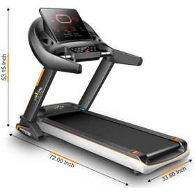 تصویر تردمیل خانگی جیم لند GL 880s Home treadmill GYMLAND GL880s