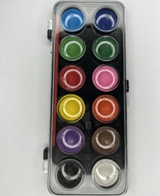 تصویر آبرنگ ۱۲ عددی ۱۲ رنگ 