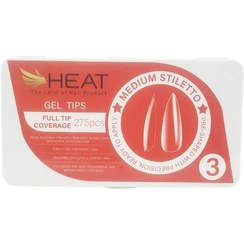 تصویر تیپ ژل (ژلیکس) هیت 275 عددی شماره 3 Medium Stiletto 
