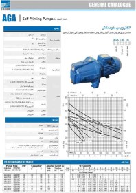 تصویر پمپ آب جتی ابارا AGA 100 M-L ا Jet water pump AGA 100 M-L Jet water pump AGA 100 M-L