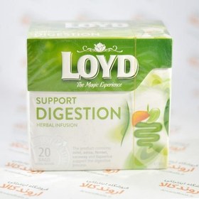 تصویر چای گیاهی (کمک به هضم) Loyd Loyd Support Digestion Herbal Infusion Tea 20×2 g