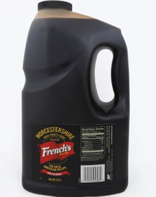 تصویر سس ورچستر ( ووستشیر ) شایر فرنچز امریکایی 3/78 لیتر French's Worcestershire Sauce 3.78L‏