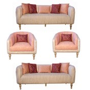 تصویر مبل راحتی صدفی 8 نفره کد 0359 دکورابو 