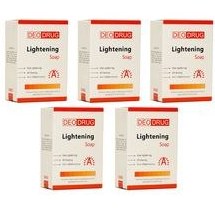 تصویر صابون شستشو دئو دراگ مدل Lightning وزن 90 گرم مجموعه 5 عددی 