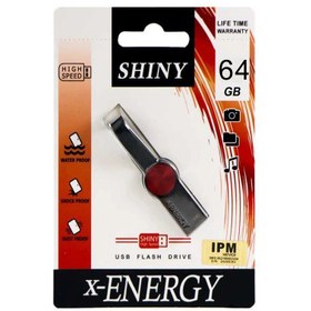 تصویر فلش مموری ایکس-انرژی مدل SHINY ظرفیت 64 گیگابایت X-Energy SHINY Flash Memory 64GB