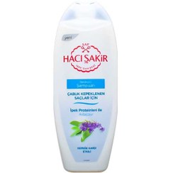 تصویر شامپو ضد شوره حاجی شاکر حاوی عصاره یاسمن 500ml Hacı Şakir anti-dandruff Shampoo 500ml