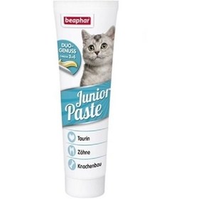 تصویر خمیر مولتی ویتامین بچه گربه بیفار 100 گرم ا Beaphar Junior Paste Cat 100g Beaphar Junior Paste Cat 100g