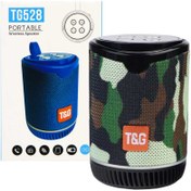 تصویر اسپیکر بلوتوثی رم و فلش خور T&amp;G TG528 T&G TG528 portable wireless speaker