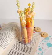 تصویر خودکار فانتزی نارنجی استار 