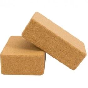 تصویر آجر یوگا چوب پنبه ای گلدن استار یک عددی 