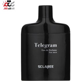 تصویر ادکلن مردانه مدل Telegram حجم 85 میل اسکلاره Sclareeh men's cologne, Telegram model, volume 85 ml