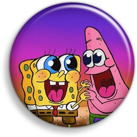 تصویر پیکسل ابیگل طرح انیمیشن باب اسفنجی و پاتریک مدل SpongeBob کد 004 