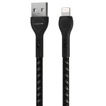 تصویر کابل تبدیل USB به لایتنینگ کینگ استار مدل K24i طول 1 متر ا KINGSTAR K24i USB to Lightning 1 Meter Cable KINGSTAR K24i USB to Lightning 1 Meter Cable