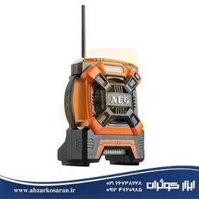 تصویر رادیو شارژی AEG مدل BR18C-0 ا AEG cordless radio model BR18C-0 AEG cordless radio model BR18C-0