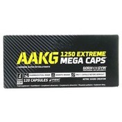 تصویر کپسول ای ای کی جی اکستریم مگا کپس 1250 الیمپ 120 عددی AAKG 1250 mega caps Olimp