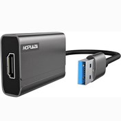 تصویر مبدل صوتی HOPLAZA USB HDMI فول hd مک بوک و ویندوز 