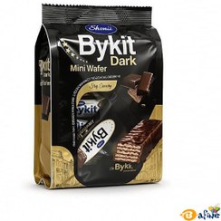 تصویر ویفر کرم کاکائو بایکیت با روکش کاکائو تلخ شونیز بسته ۲۰۰ گرمی 