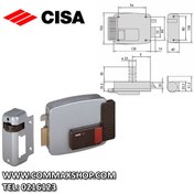 تصویر قفل برقی سیزا حیاطی CISA LOCK SMALL