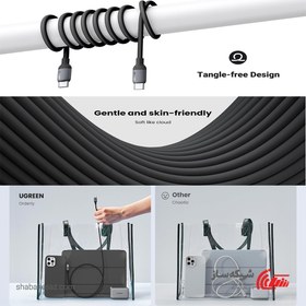 تصویر کابل شارژ یوگرین مدل US563 طول ۱ متر 