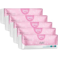 تصویر نوار بهداشتی پنبه ریز مدل لطیف سایز L ضخیم مجموعه ۵ عددی 