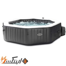 تصویر جکوزی بادی پیش ساخته اینتکس PureSpa Bubble Deluxe Intex 28462