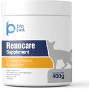 تصویر پودر مکمل سیستم ادراری گربه مدل Renocare وزن 400 گرم 