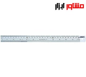 تصویر خط کش فلزی 120 سانتی متر اینسایز مدل 1200-7110 